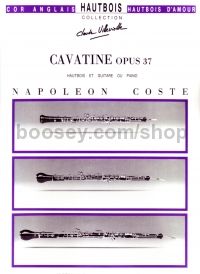 Cavatine Op. 37 for oboe and guitar or piano