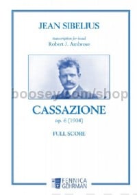 Cassazione op. 6: transcription for wind band - score and parts op. 6