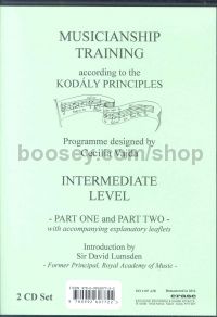 Musicianship Training according to the Kodály principles - Intermediate Level (2 CDs)