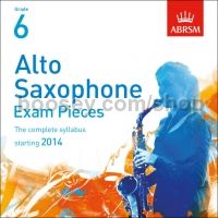 Alto Saxophone Exam Pieces 2014 2 CDs, ABRSM Grade 6