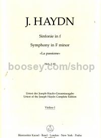 Symphony in F minor Hob. I:49 "La passione" - Violin I