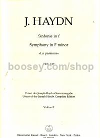 Symphony in F minor Hob. I:49 "La passione" - Violin II
