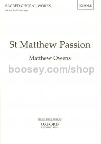 St Matthew Passion (vocal score)