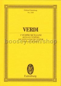Sicilian Vespers - Overture (Orchestra) (Study Score)