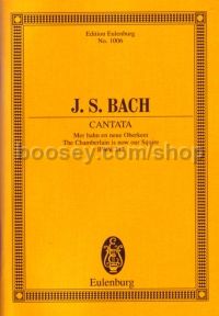 Cantata, BWV 212 (Two Soli, SATB & Orchestra) (Study Score)