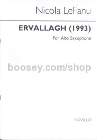 Ervallagh for solo alto saxophone