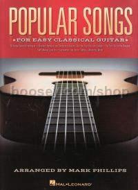 Popular Songs for Easy Classical Guitar
