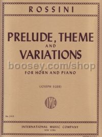 Prelude Theme & Variations