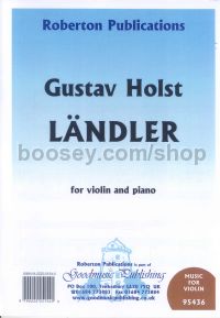 Landler for violin & piano