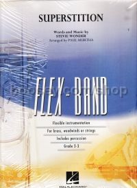 Superstition for Flex-Band (score & parts)
