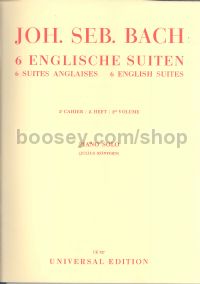 English Suites, Vol.II - Nos.4-6, BWV 809–811 (Piano)