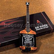 Jack Daniels Electric Bass Model (Miniature Guitar)