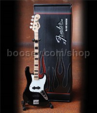 Fender Jazz Bass - Black Finish (Miniature Guitar)