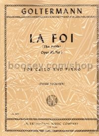 La Foi (The Faith), Op. 95 No. 1 - cello & piano