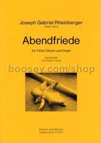 Abendfriede - flute (or oboe) & organ