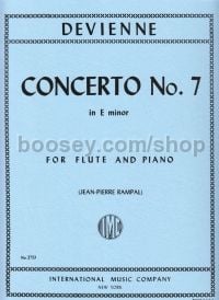 Concerto No. 7 in E minor for flute & piano