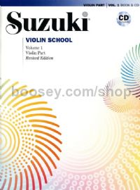 Suzuki Violin School, Vol. 1 (Part + CD) (Revised)