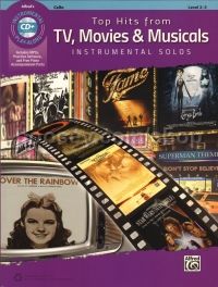 Top Hits From TV, Movies & Musicals (Cello Book + CD)