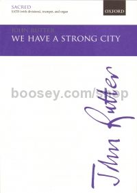 We have a strong city (SATB)