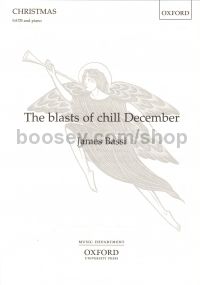 Blasts Of Chill December (SATB  & Piano)