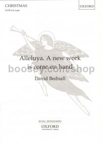 Alleluya A New Work Is Come On Hand (SATB & Organ)
