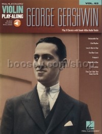 Violin Play-Along 63 - George Gershwin (Book & Online Audio)
