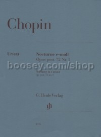 Nocturne e minor op. post. 72 no. 1 (Piano)