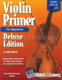 Violin Primer Deluxe Edition (Book, DVD & CD)