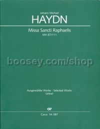 Missa Sancti Raphaelis, MH87 - Full Score (SATB)
