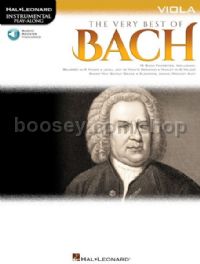 The Very Best Of Bach: instrumental Play-along For Viola (Book &Online Audio)