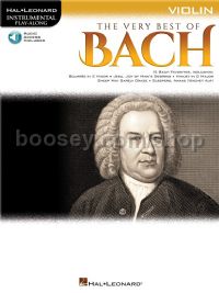 The Very Best Of Bach: instrumental Play-along For Violin (Book &Online Audio)