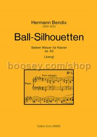Ball silhouettes op. 50 - Piano