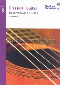 Classical Guitar Repertoire & Etudes Level 3