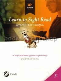 Learn to Sight Read & Hear the Difference (Piano Book 3)