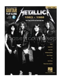 Metallica 1983-1988 Guitar Play-along Volume 195 (Book & Online Audio)