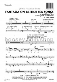 Fantasia on British Sea Songs - cello part
