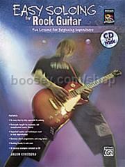 Easy Soloing Rock Guitar Book & CD