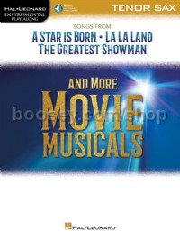 Songs From A Star Is Born & More Movies - Tenor Sax (Book & Online Audio)