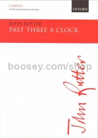 Past Three A Clock (SATB & Piano)