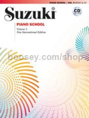 Suzuki Piano School Vol.5 Book & CD (Revised Edition)
