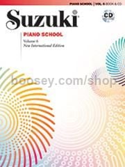 Suzuki Piano School Vol.6 Book & CD (Revised Edition)
