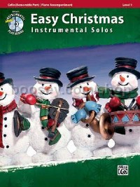 Easy Christmas Instrumental Solos Cello Bk/CD