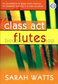 Class Act Flutes student (Book & CD)