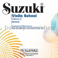 Suzuki Violin School, Volume 6 - Revised (CD only)