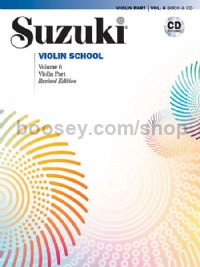 Suzuki Violin School, Volume 6 - Revised (with CD)
