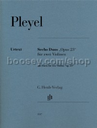 Six Duets For Two Violins Op23 (Score & Parts)