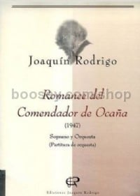 Romance Del Comendador De Ocana (Soprano & Orchestra)