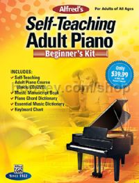 Alfred's Self-Teaching Adult Piano Beginner's Kit