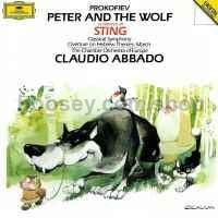Peter and the Wolf (narrated by Sting); Overture on Hebrew Themes, for orchestra, Op. 34b; Symphony 