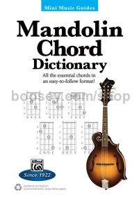 Mandolin Chord Dictionary (Mini Music Guides)